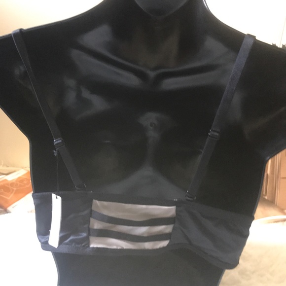 Victoria secret black mesh sides bralet M - Picture 4 of 4